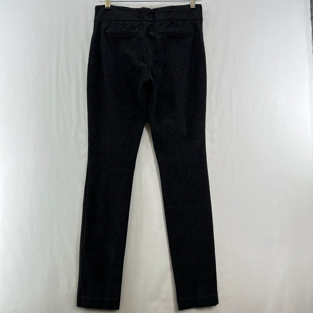 Hilary Radley Pants Womens S Skinny Ankle Mid Rise Pull On Stretch Heather Gray - Picture 2 of 10
